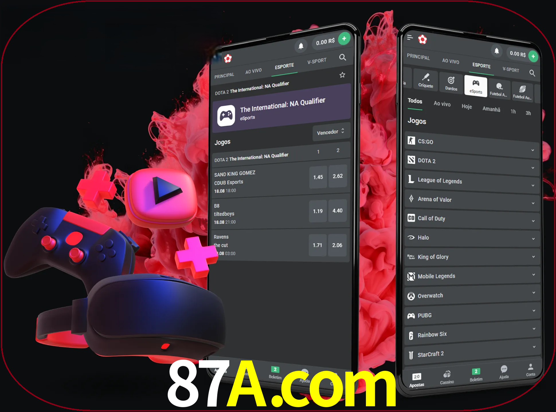 Para ter a aplicação móvel 87a no seu smartphone, basta descarregar o ficheiro apk e seguir as instruções.