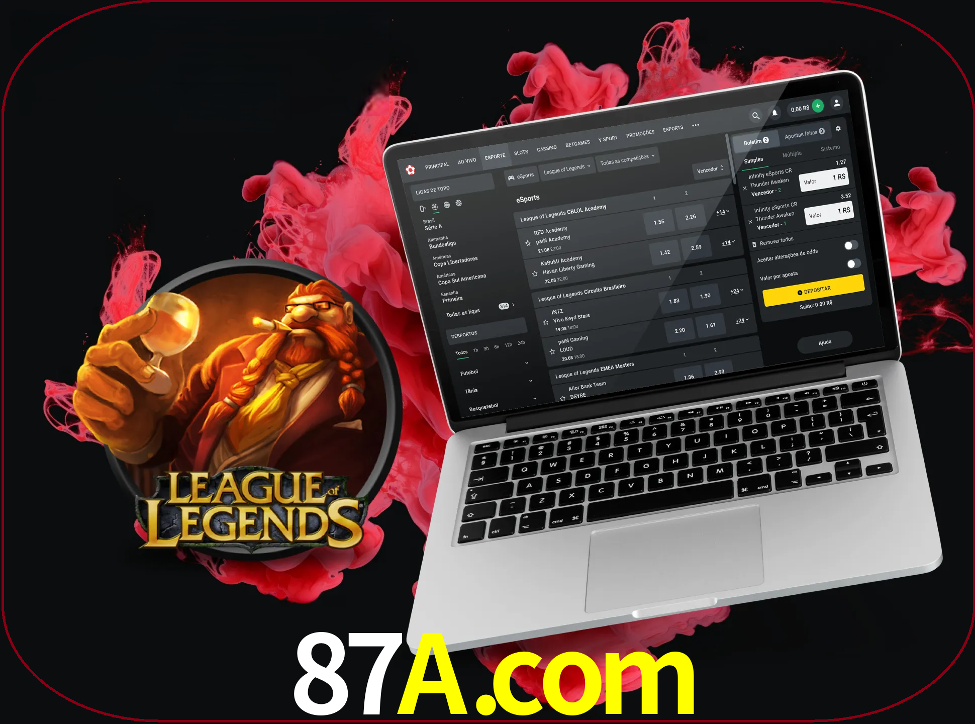 Se é um fã deste jogo, muitos torneios fantásticos que o vão surpreender estão disponíveis no 87a.